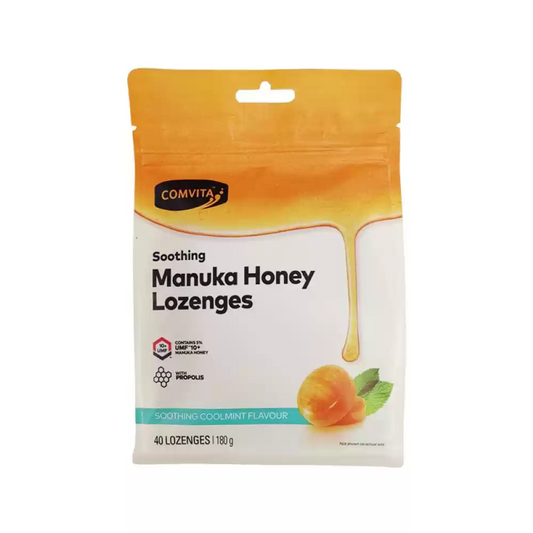 Comvita Manuka Honey Lozenges 180g (Coolmint Flavor)